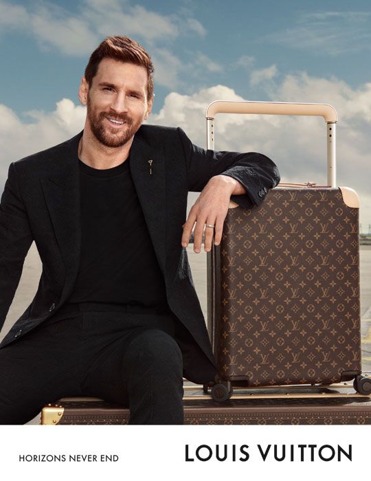 Lionel Messi per Louis Vuitton nella nuova campagna "Horizons Never End" @Courtesy Press Office