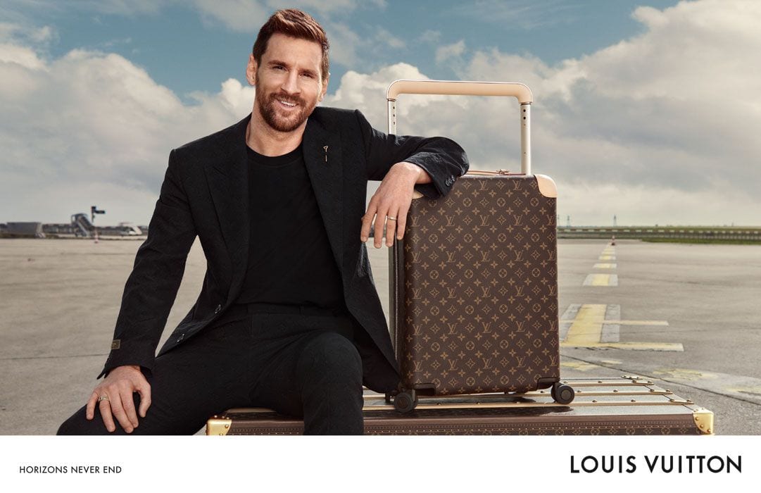 Lionel Messi per Louis Vuitton nella nuova campagna "Horizons Never End"@Courtesy Press Office