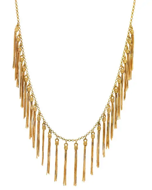 18 kt gold-plated silver Amazon necklace 345.00 €