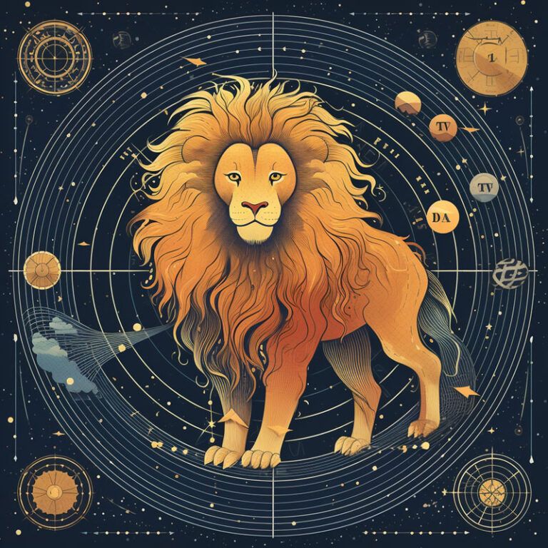 Segno zodiacale leone -
