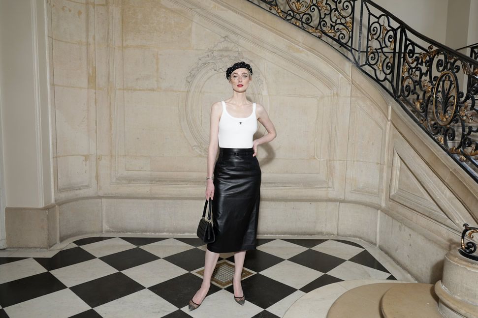 Elizabeth Debicki @Courtesy Dior