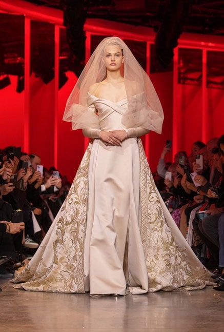 Elie Saab sfilata a Parigi - @Courtesy Press Office