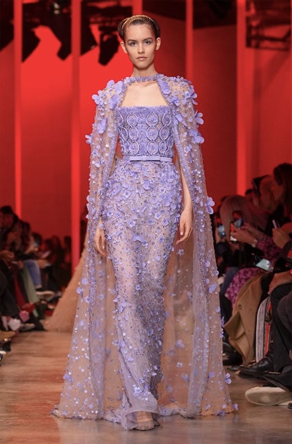 Elie Saab sfilata a Parigi - @Courtesy Press Office