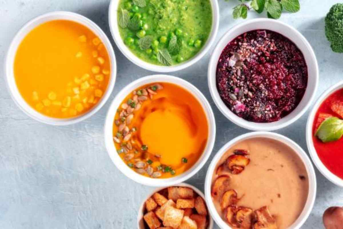 ricetta zuppa arcobaleno