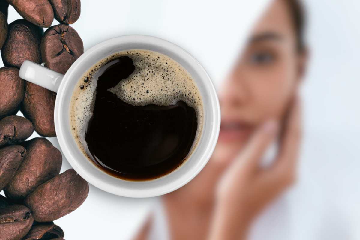 caffè benefici sulla pelle
