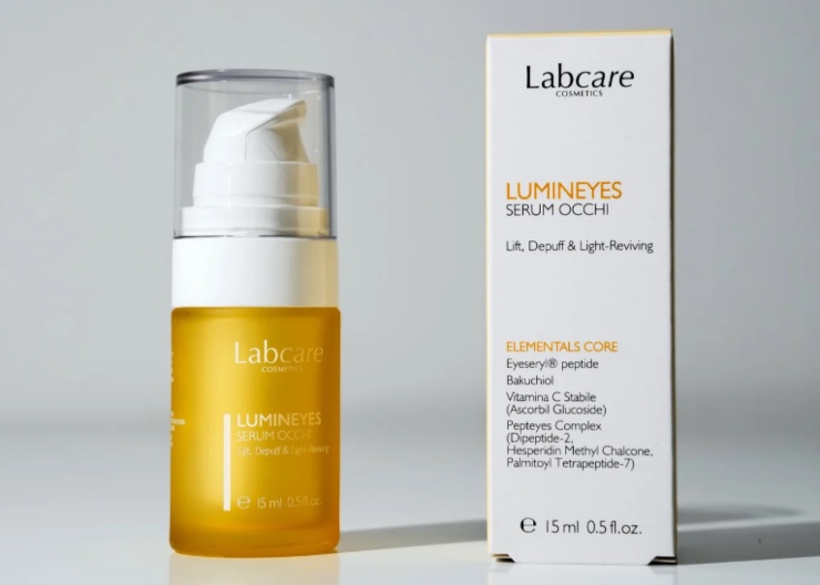 confezione e flacone del contorno occhi di labcare