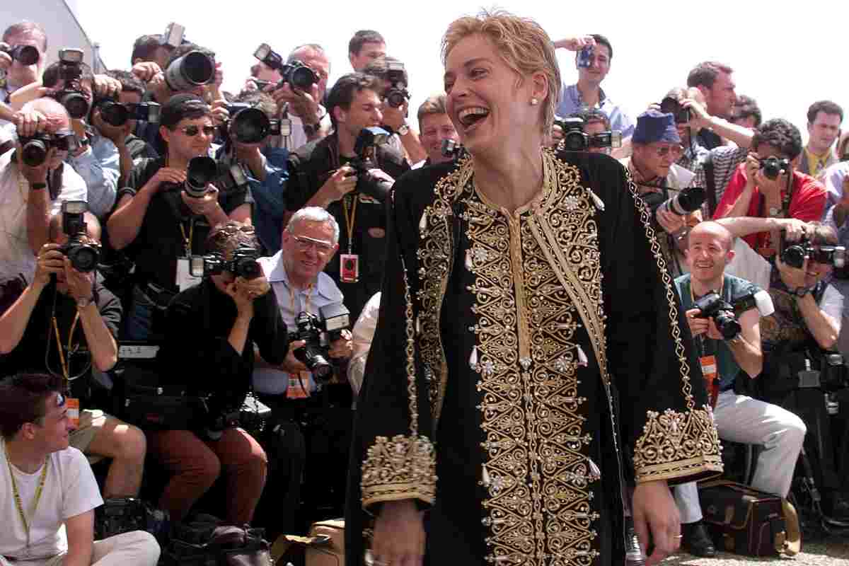 sharon stone al festival di cannes 1998