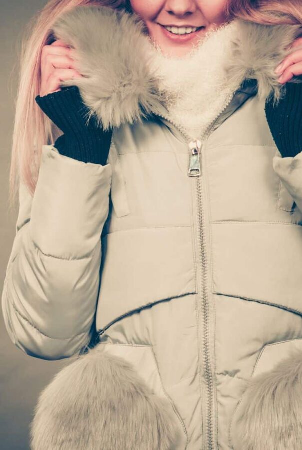 giacca con pellicciotto