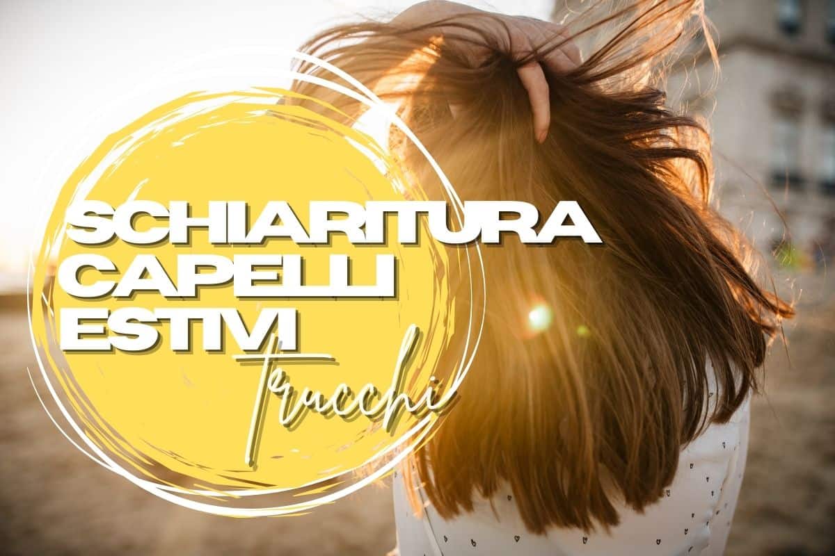 donna capelli al vento