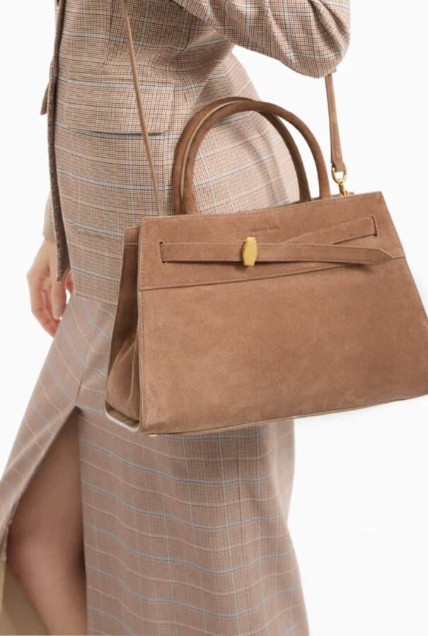 borsa marrone cioccolato