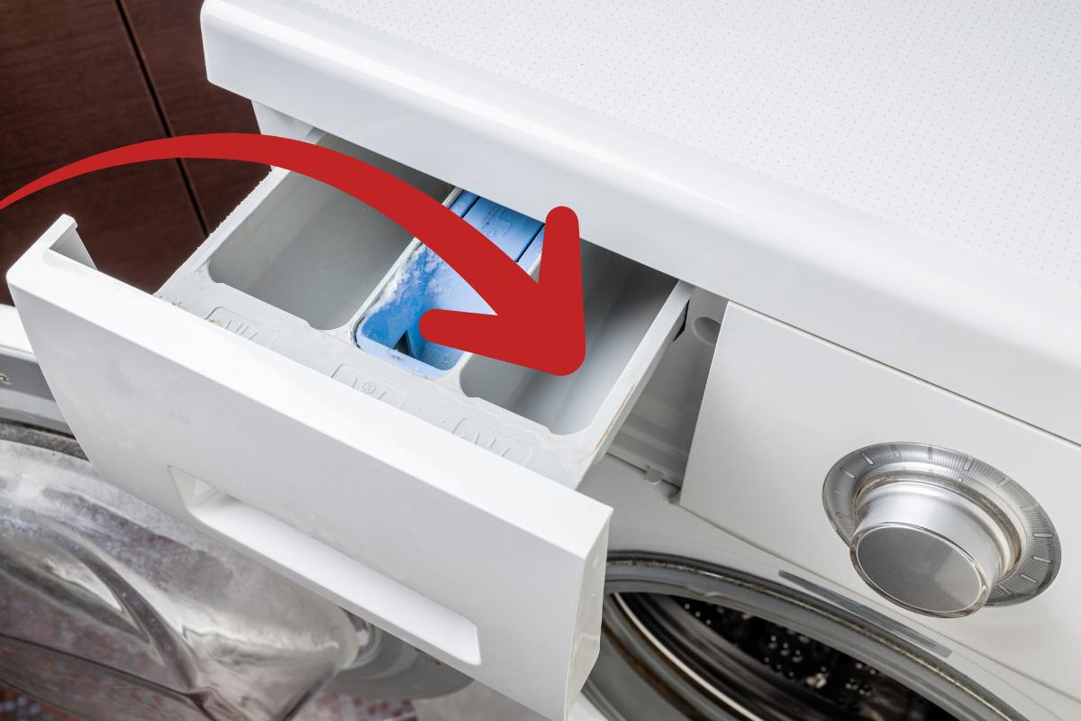 A cosa serve davvero il terzo scompartimento della lavatrice?