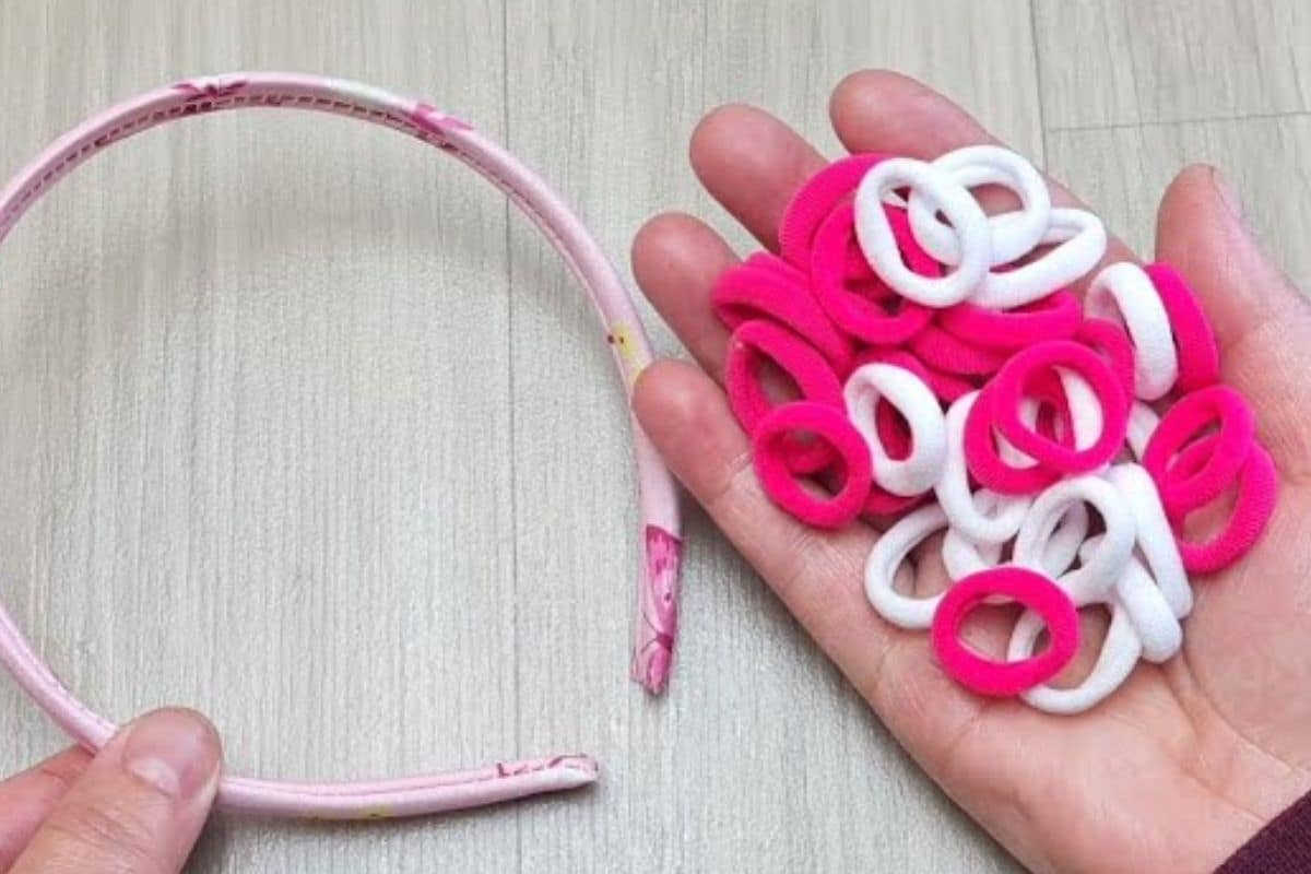 cerchietto con elastici