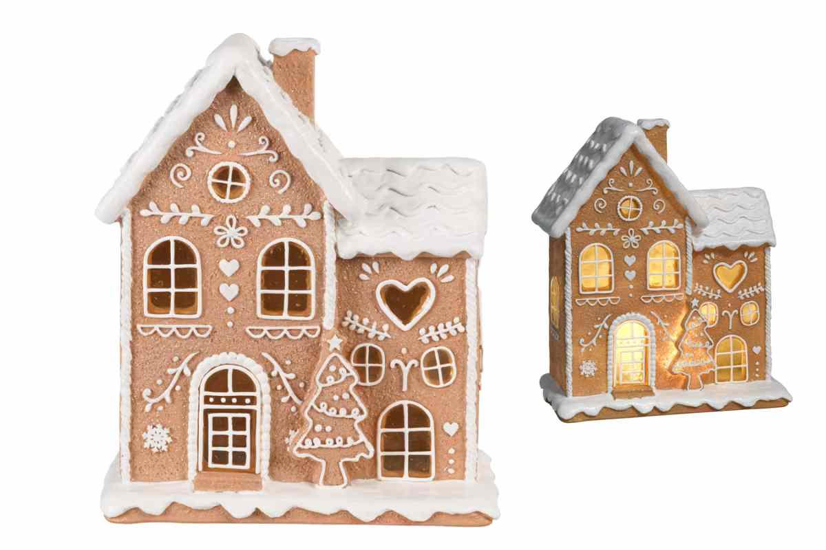 Casetta pan di zenzero con luci LED Maisons du Monde