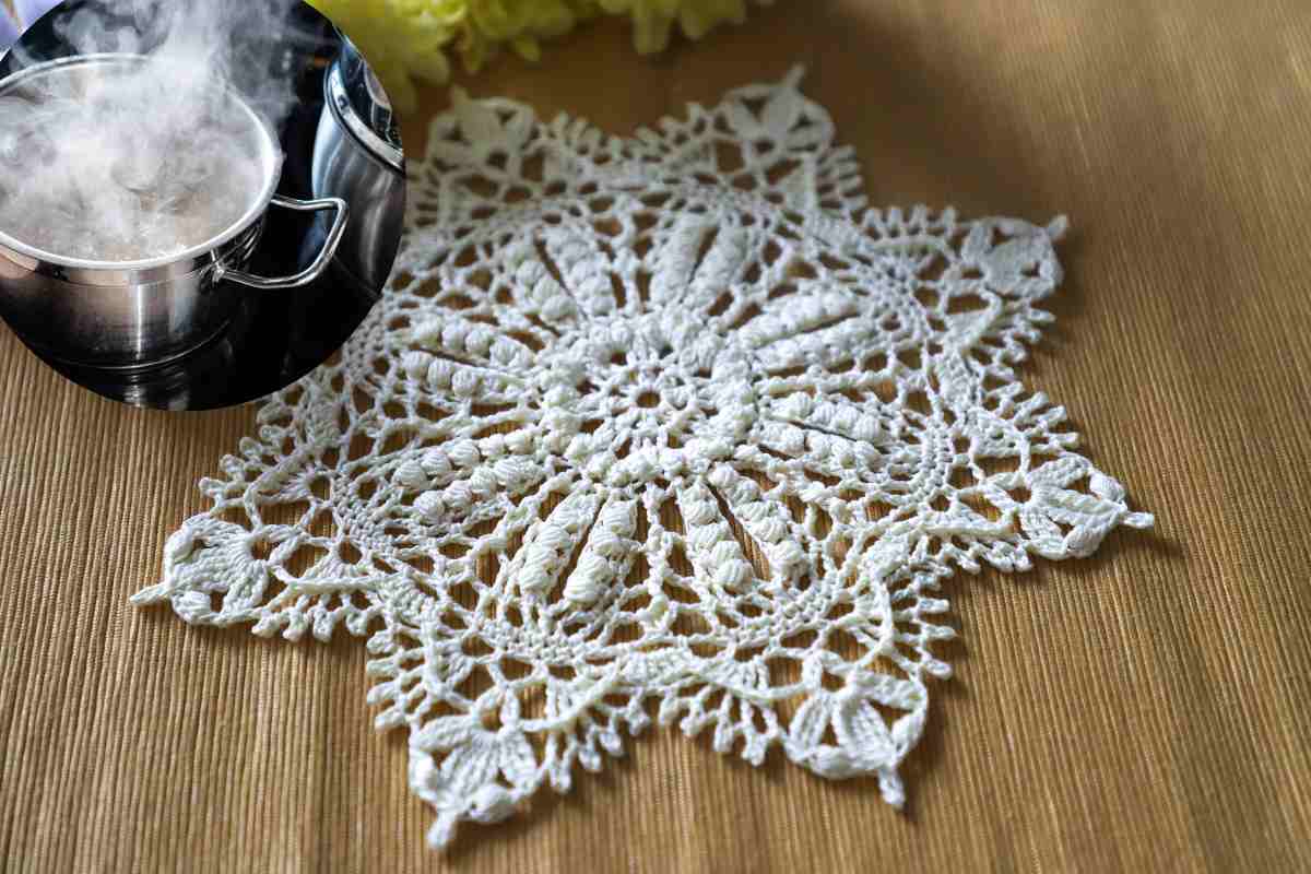 Hai dei centrini e non sai cosa farne? Mettili a bollire: sono utilissimi