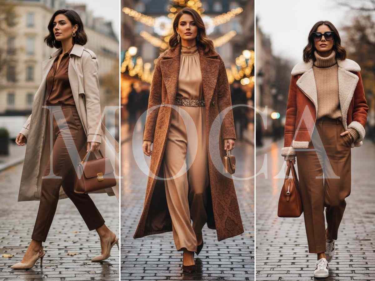 Né rosso né bordeaux, ma mocaccino: è questo il colore più caldo e chic delle feste natalizie 2025