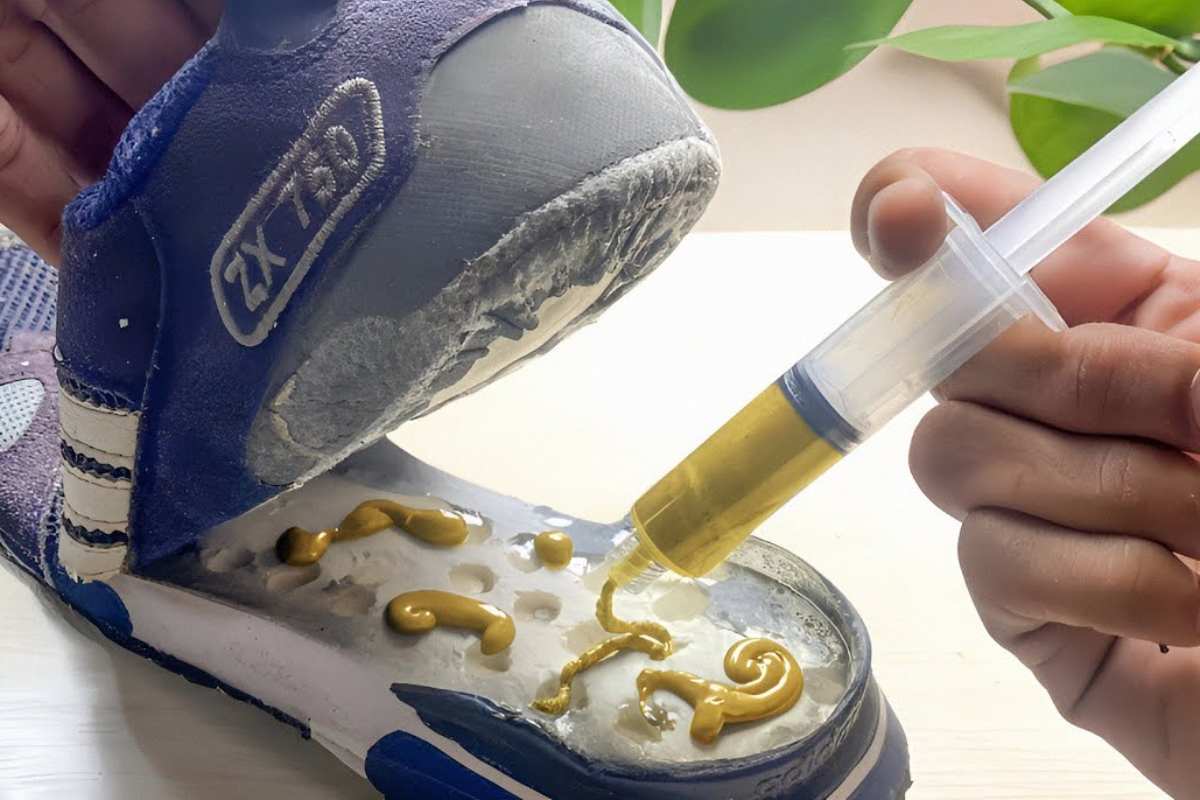 Scarpe rotte? Altro che attak, questo liquido è 10 volte più forte