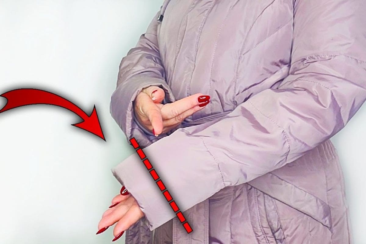 Come accorciare la manica di una giacca in meno di 10 minuti