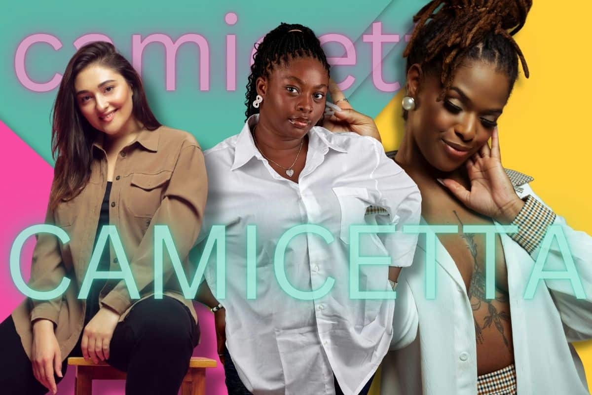 Tre donne con camicia