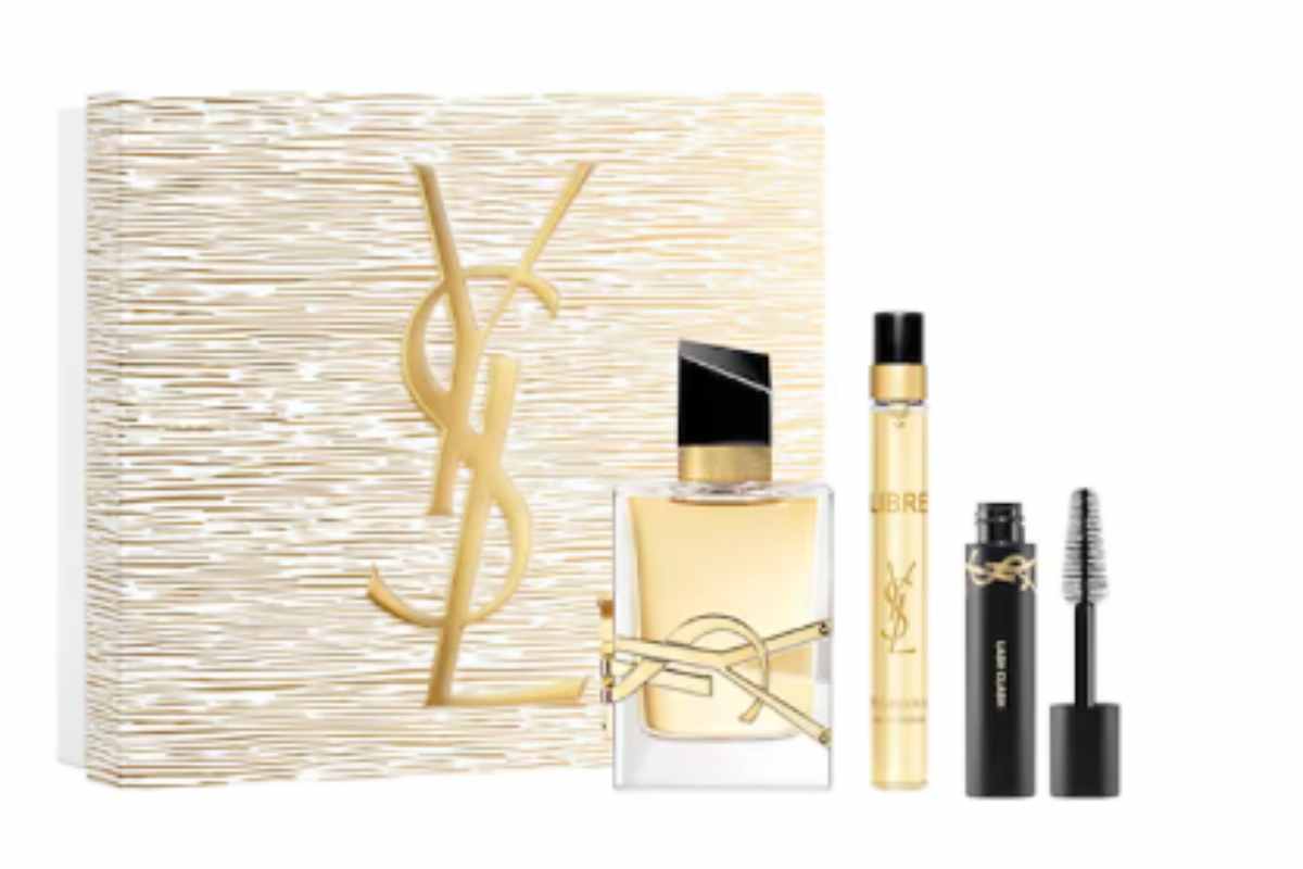 cofanetto con prodotti accanto