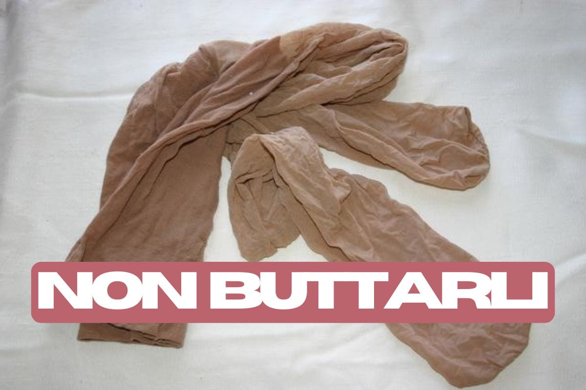Collant strappati, non fare l’errore di buttarli: li trasformi in un oggetto indispensabile