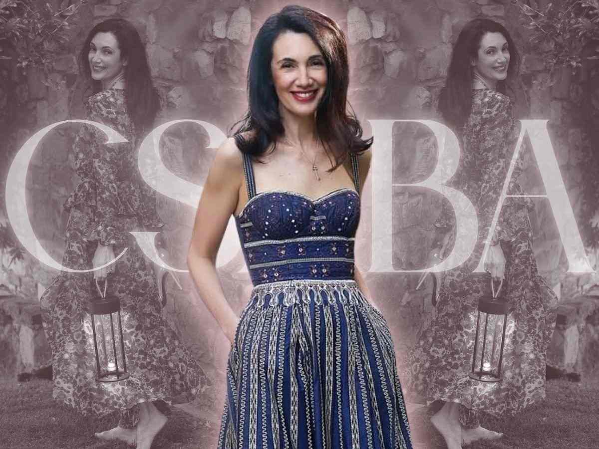 Il segreto di Csaba Dalla Zorza? Un bel vestito e questa crema anti-age potentissima: non se ne separa mai