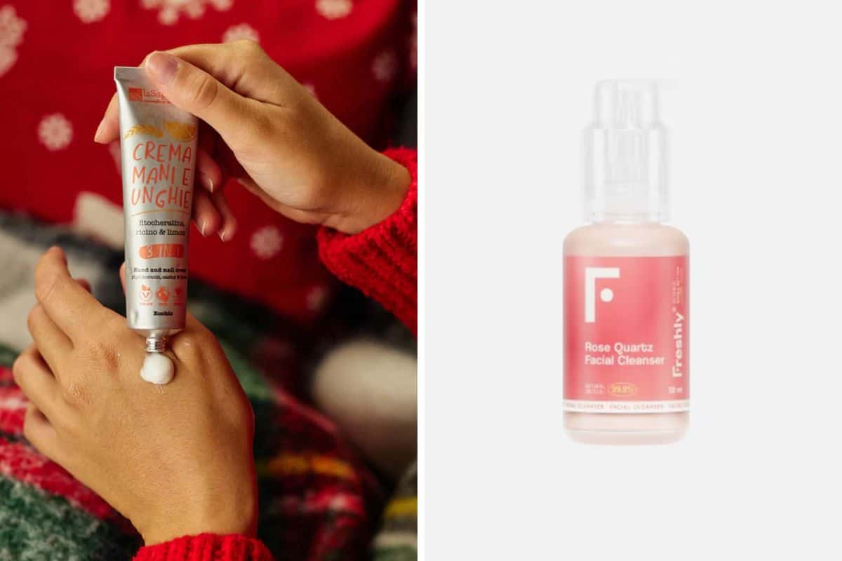 Crema mani e gel detergente