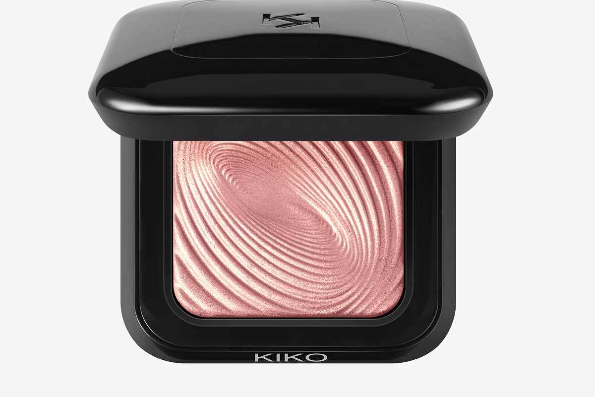 ombretto aperto, confezione nera