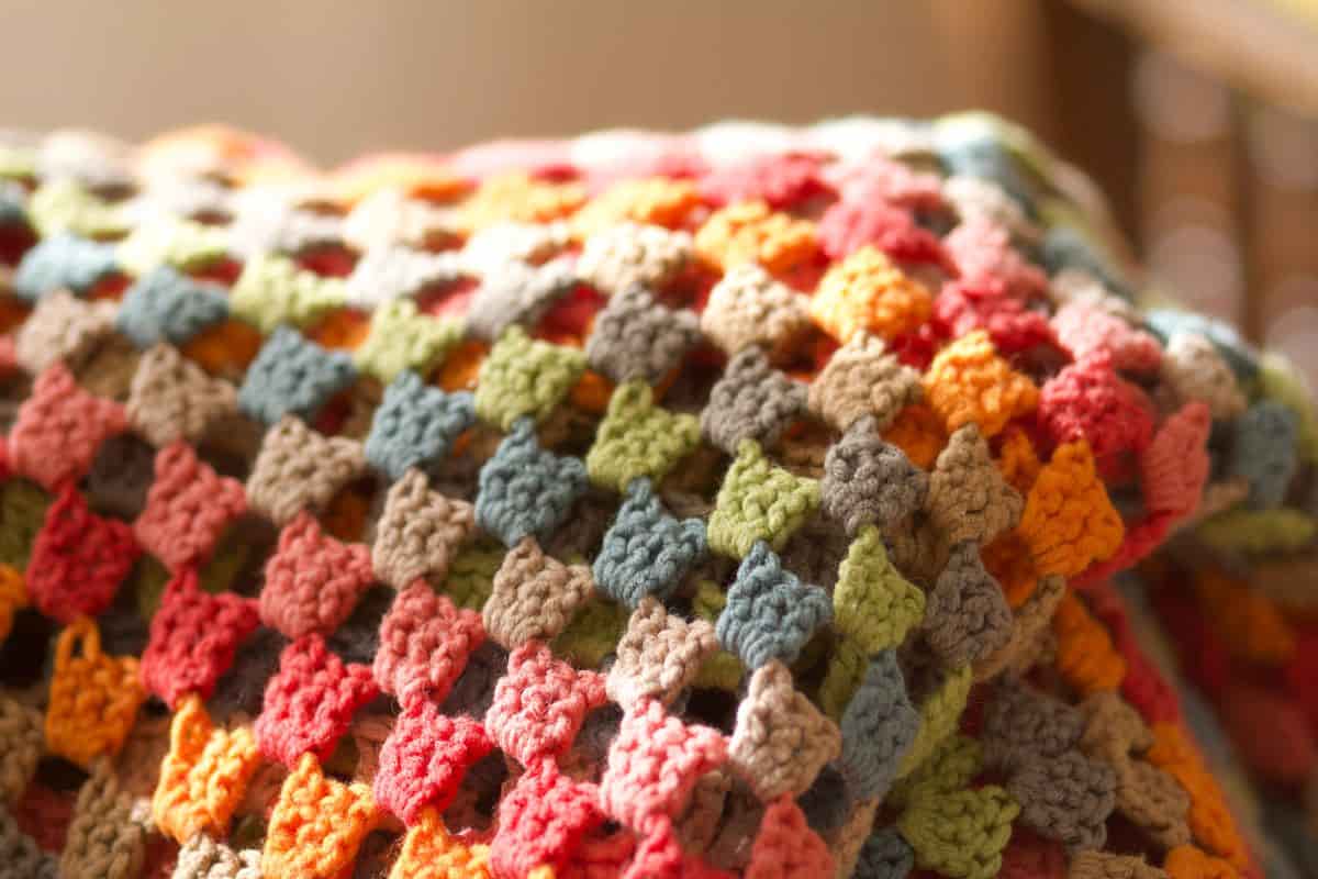 Coperta ad uncinetto