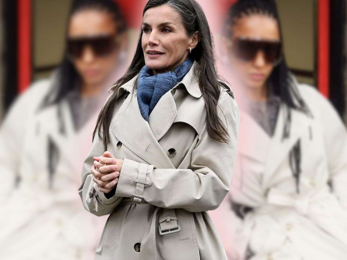 La Regina di Spagna riporta a galla il trench alla ‘Ispettore Gadget’ e da H&M ora è a meno di 50 euro(sta bene a tutte)
