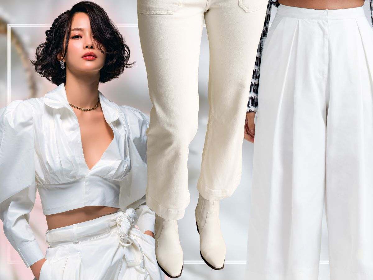 Cliché del bianco in inverno? No. Questi 5 pantaloni lo confermano perché li stanno comprando TUTTE