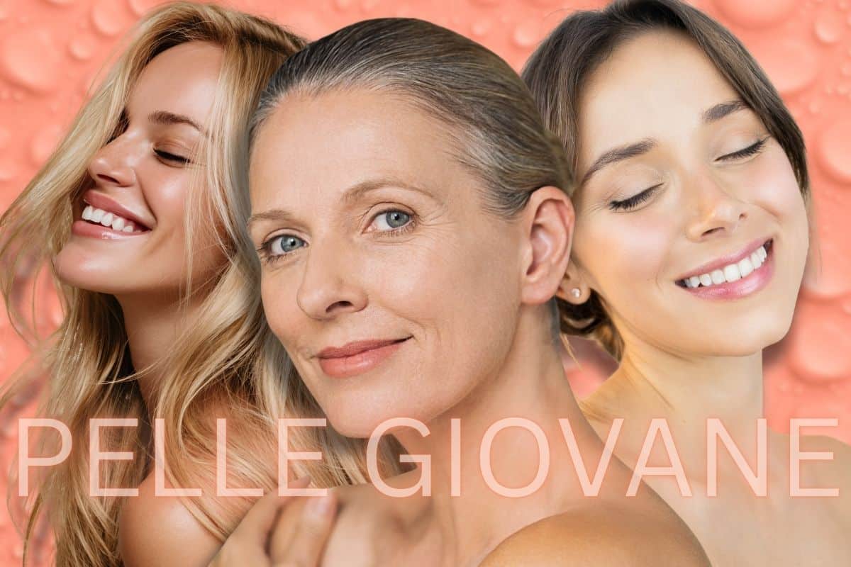 Visi di donna in primo piano