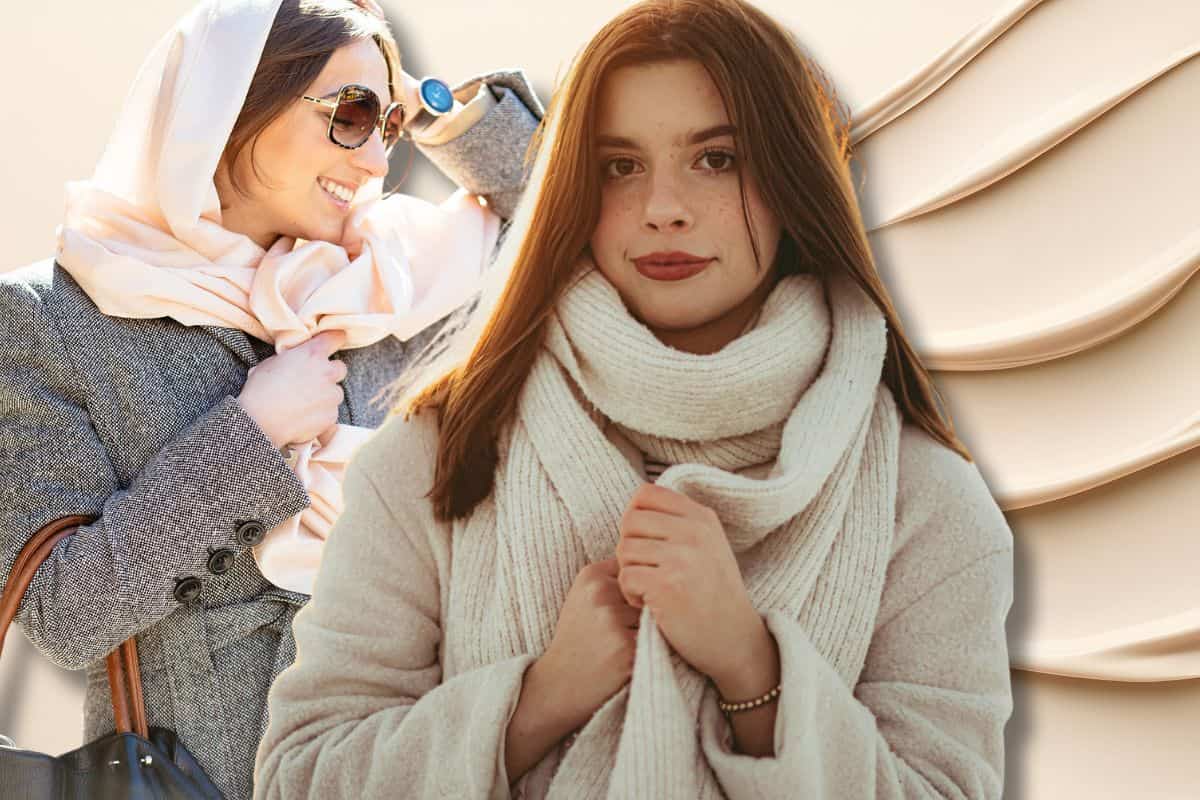 Addio sciarpe e colli alti sporchi di make-up: il rimedio ‘del 3’ per sigillare il trucco tutto il giorno