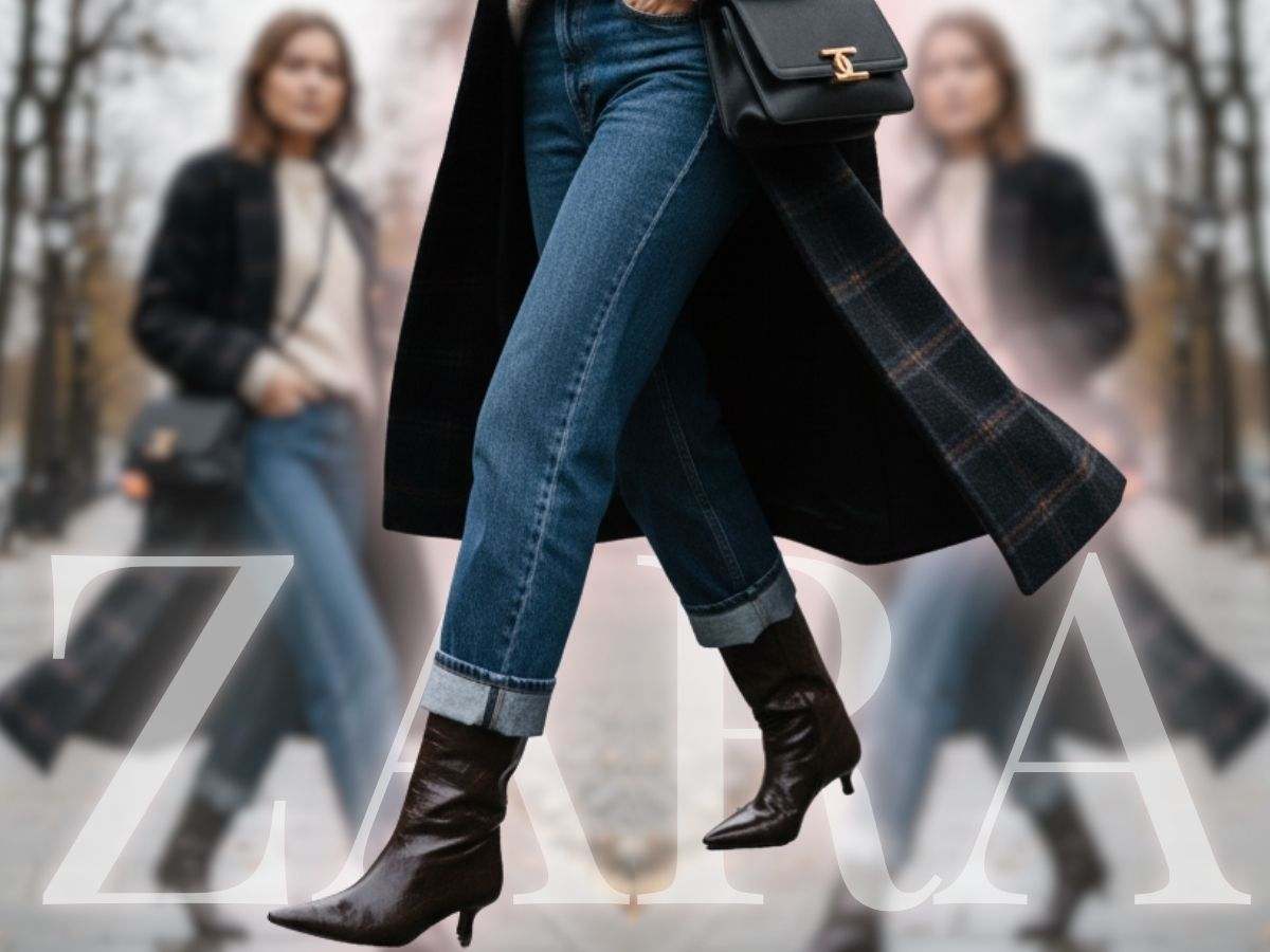 ZARA ha concepito gli stivali invernali craquelé più chic in assoluto e costano pure due spicci: non me li farei scappare