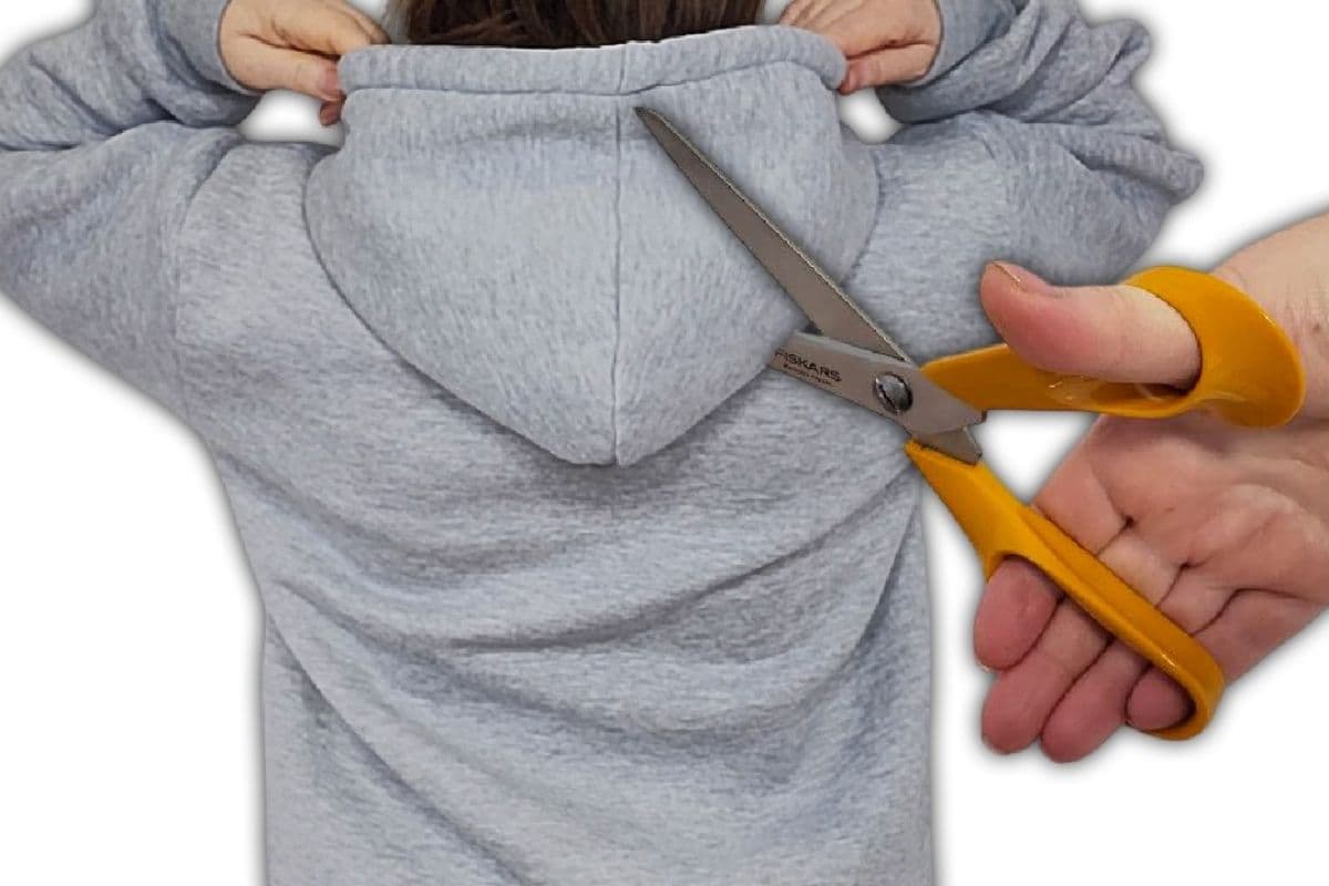 Trasforma la tua felpa: via il cappuccio in pochi minuti