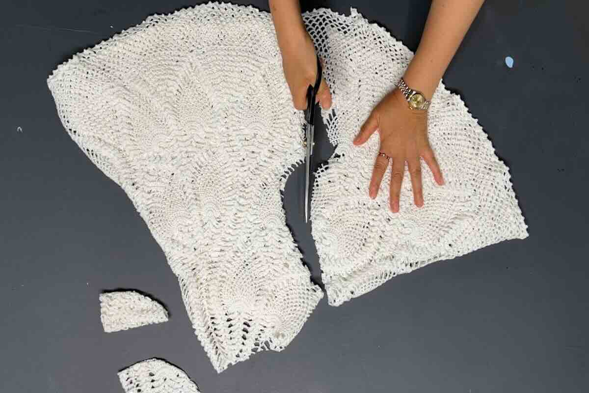 Non buttare via quella vecchia tovaglia lavorata a mano: si può riutilizzare così