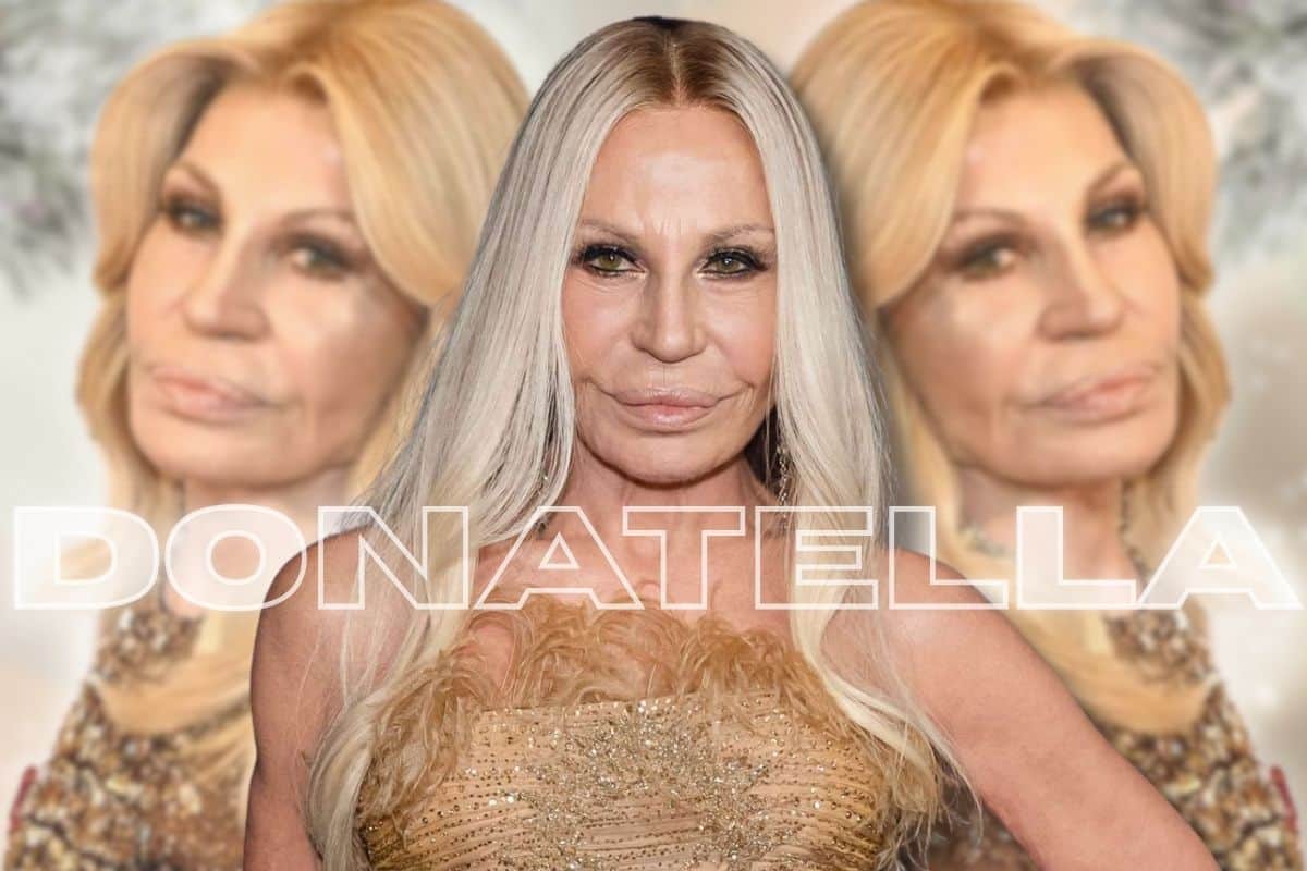 In questa foto non diresti mai che Donatella Versace abbia 70 anni: ne dimostra la metà grazie al famoso look combinato (il segreto dei vip)