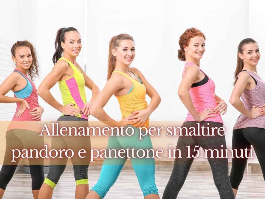 donne mentre si allenano