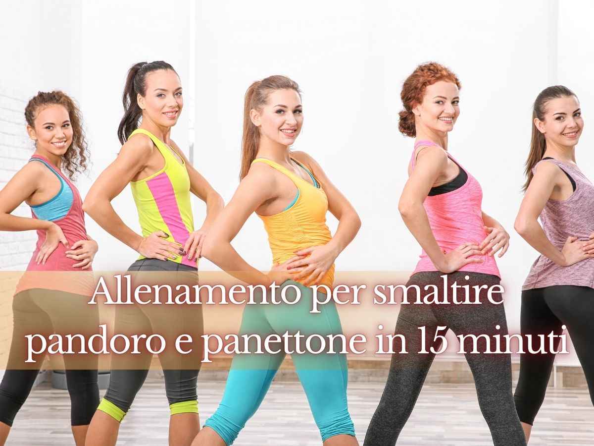 donne mentre si allenano