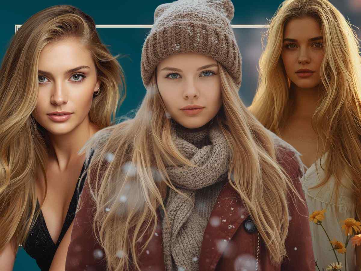 ragazze con tipi di biondo