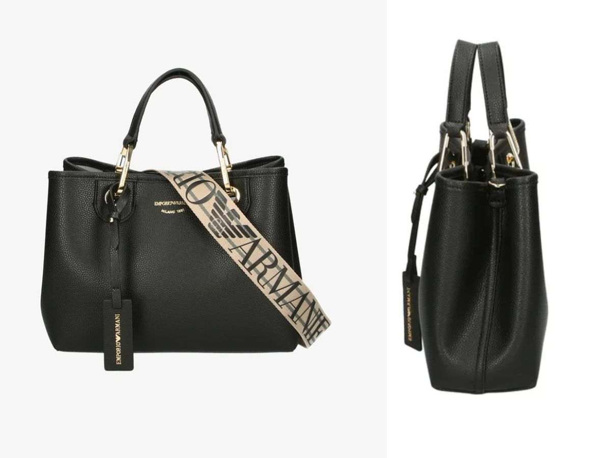 borsa emporio armani nera