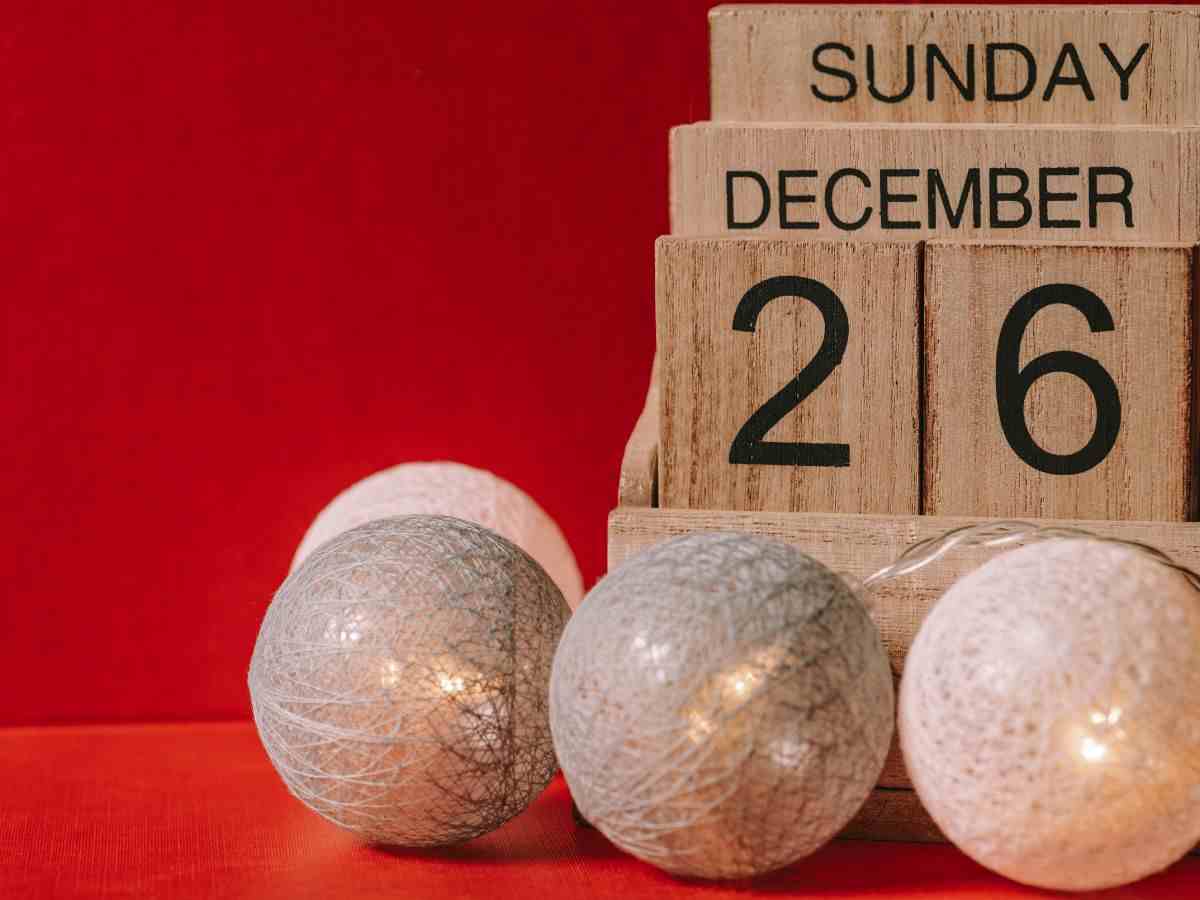 palle di natale e data 26 dicembre