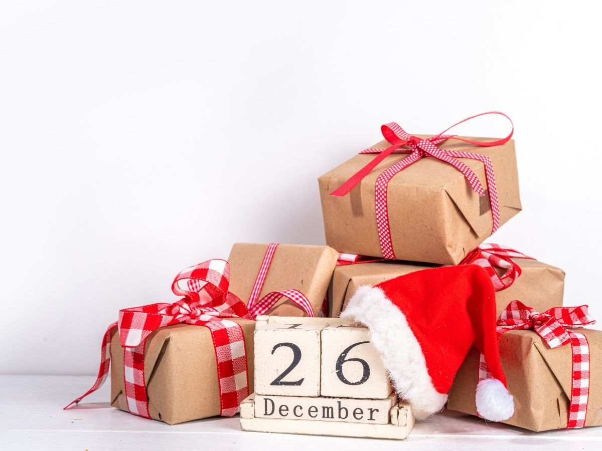 pacchetti regalo e data 26 dicembre