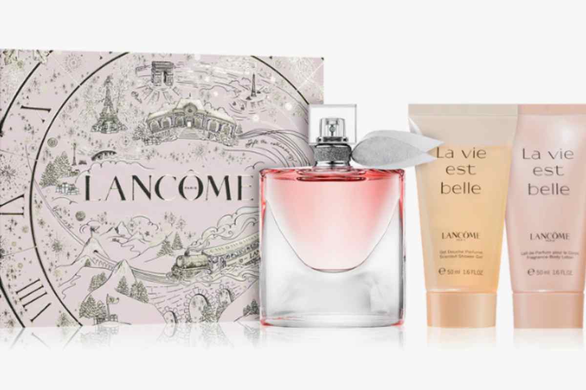 cofanetto con profumi vicini