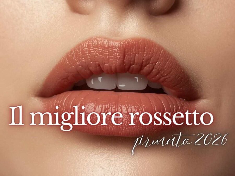 labbra di donna con tinta labbra color mandorla