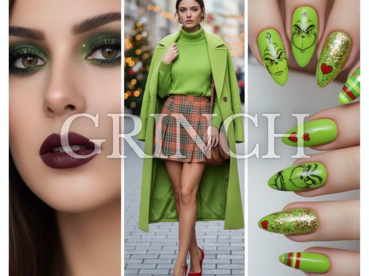 Quest’anno tutte in look Grinch: la tendenza delle feste vuole il VERDE più baddy