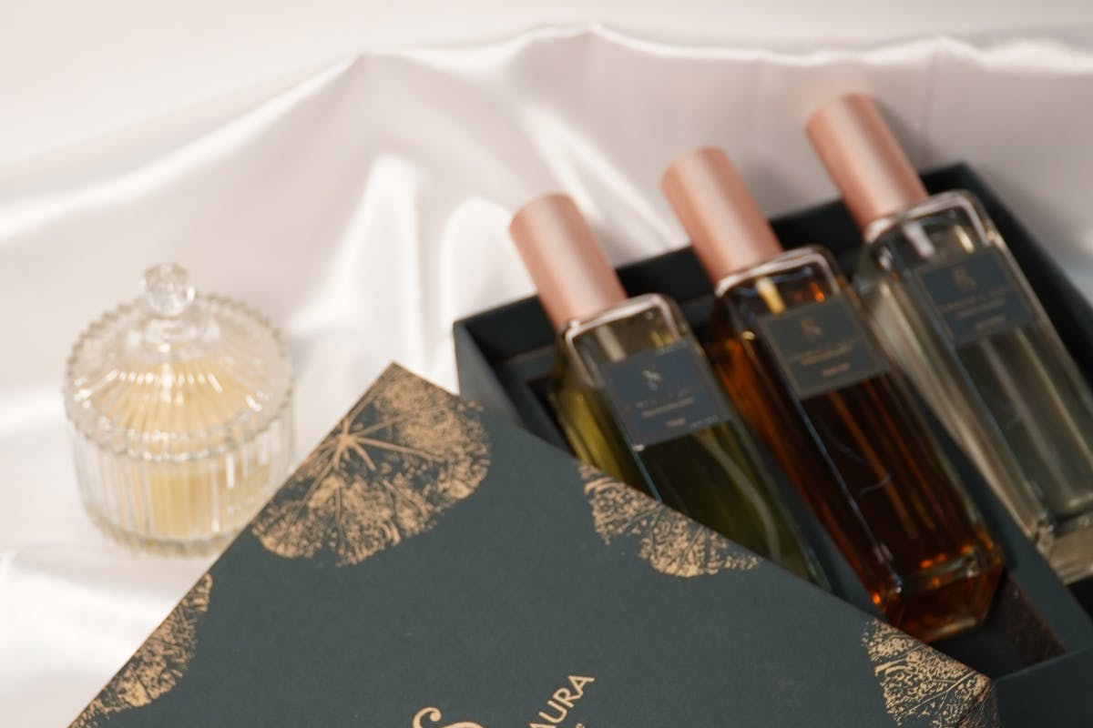 cofanetto con 3 profumi