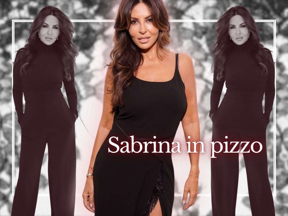 Sabrina Ferilli in versione pizzo natalizio è la cosa più bella che vedrai in questo fine 2025