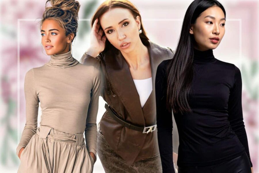 donne con sotto giacca