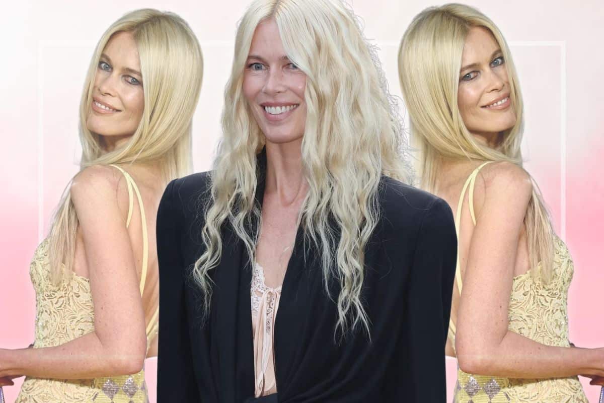 Gli stivaletti in suede tornano cool se li abbini come Claudia Schiffer