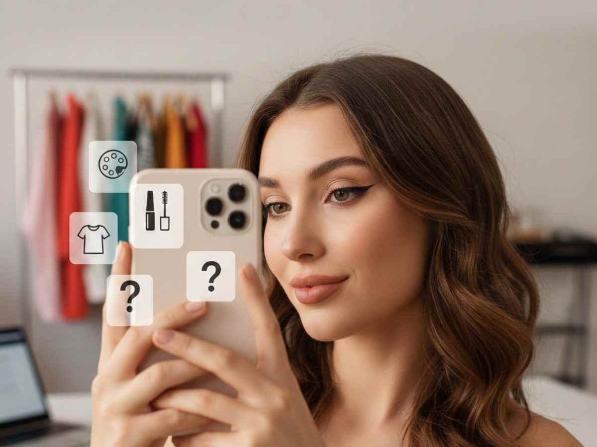 ragazza con cellulare in mano